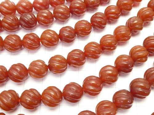 1strand $9.79! Red Agate Round 10mm S Line Twist 1strand beads (aprx.15inch / 38cm)