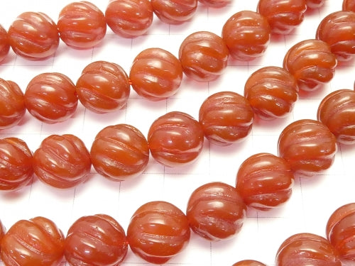 1strand $11.79! Red Agate Round 12mm S Line Twist 1strand beads (aprx.15inch / 38cm)