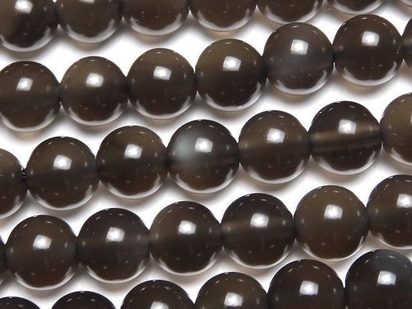 Obsidian, Round Gemstone Beads