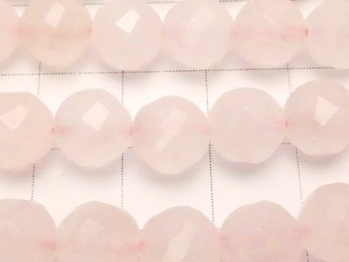 1strand $9.79! Rose Quartz AA++ Twist 72Faceted Round 8mm 1strand beads (aprx.15inch/37cm)