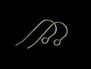14KGF Earwire 15x7mm 2pairs