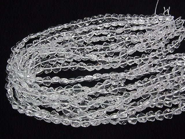 [Video] High Quality! Crystal AAA Flower Shape 8x8x5mm half or 1strand beads (aprx.15inch / 38cm)