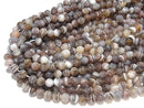1strand $12.99! Botswana Agate Round 8mm [2mm hole] 1strand beads (aprx.15inch / 38cm)