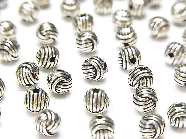 Silver925 Design Round 5mm 2pcs $3.79!