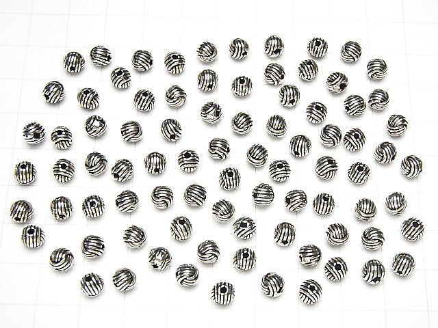 Silver925 Design Round 5mm 2pcs $3.79!