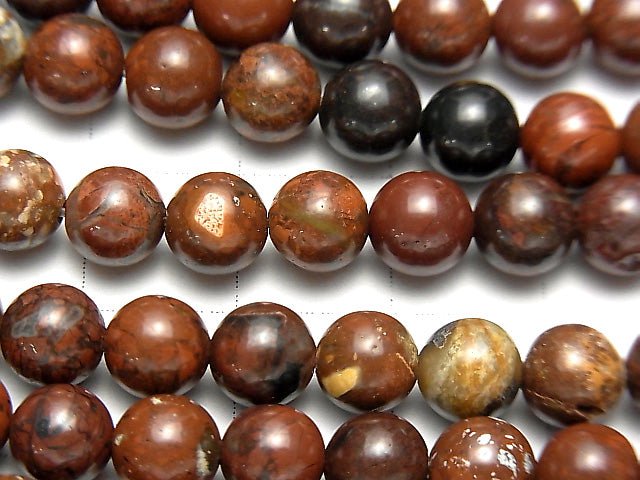 1strand $4.79! Poppy Jasper Round 6mm 1strand beads (aprx.15inch / 38cm)