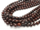 [Video] Poppy Jasper Round 10mm 1strand beads (aprx.15inch / 36cm)