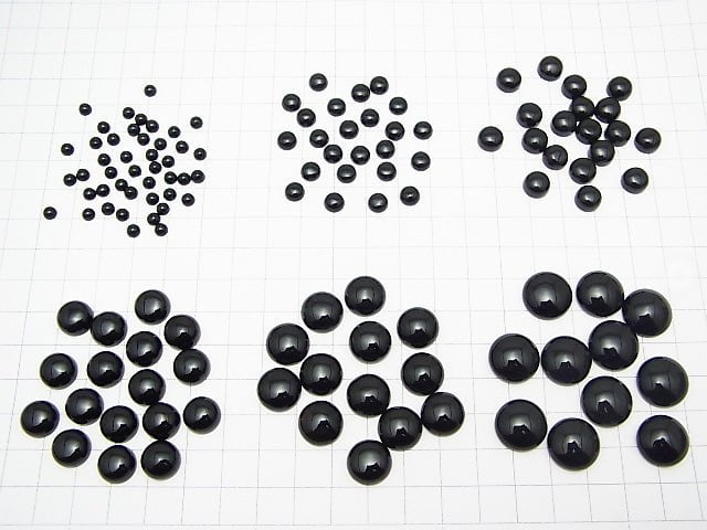 Onyx  Round  Cabochon [4mm][6mm][8mm][10mm][12mm][14mm] 5pcs