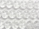 [Video]High Quality! Crystal AAA Star Faceted Button Rondelle 10x10x8mm 1/4 or 1strand beads (aprx.15inch/38cm)