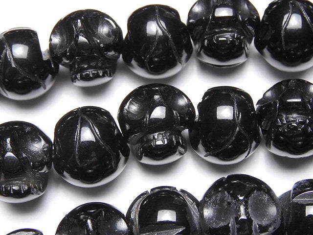 Onyx, Skull Gemstone Beads