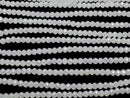 Glass Beads  Faceted Button Rondelle 3 x 3 x 2 mm White NO.2 AB 1 strand beads (aprx.15 inch / 36 cm)