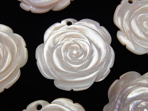 Mother of Pearl (Shell Beads), Rose Pearl & Shell Beads