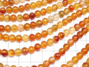 1strand $4.79! Mix Carnelian Round 6mm 1strand beads (aprx.15inch / 36cm)