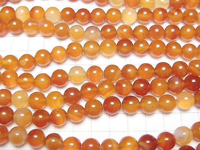 1strand $7.79! Mix Carnelian Round 10mm 1strand beads (aprx.14inch / 34cm)