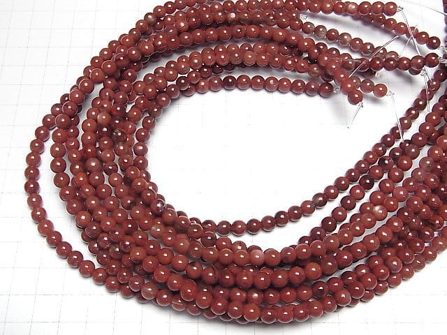 [Video] Tibetan Andesine AAA Round 6 mm NO.2 1/4 or 1strand beads (aprx.15 inch / 38 cm)