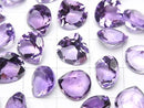 [Video]High Quality Amethyst AAA Loose stone Chestnut Faceted 10x10mm 3pcs