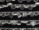 [Video] High Quality Crystal AAA Rough Slice Faceted 1strand beads (aprx.5inch / 13cm)