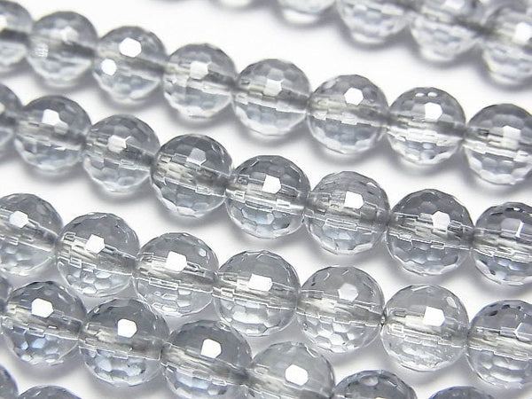 Faceted Round, Flash Crystal Gemstone Beads