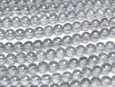 Silver flash crystal 128 Faceted Round 6 mm half or 1 strand beads (aprx.15 inch / 37 cm)