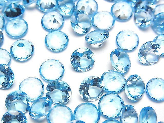 Topaz, Undrilled (No Hole) Gemstone Beads