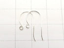 Silver925 Earwire 18x10mm No coating 2pairs (4 pieces)