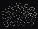 Silver925  Earwire 18x10mm Rhodium Plated  2pairs