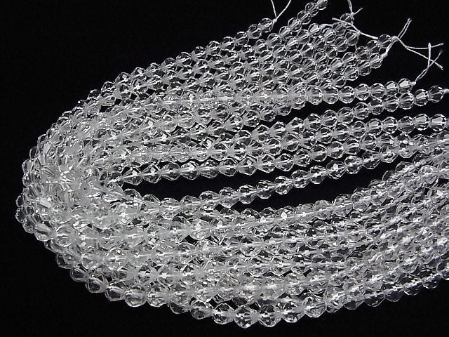 [Video] Crystal AAA Faceted Drop 8 x 8 x 8 mm half or 1 strand beads (aprx. 15 inch / 37 cm)