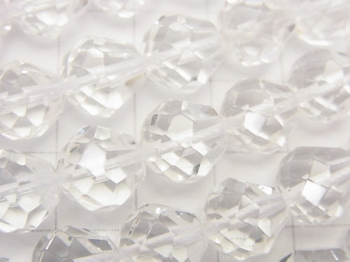 [Video] Crystal AAA Faceted Drop 10 x 10 x 10 mm half or 1 strand beads (aprx. 15 inch / 38 cm)