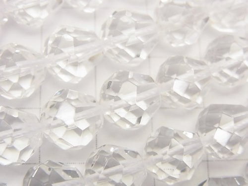 [Video] Crystal AAA Faceted Drop 10 x 10 x 10 mm half or 1 strand beads (aprx. 15 inch / 38 cm)