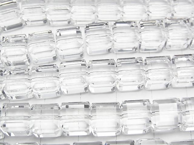 [Video] High Quality! Crystal AAA Cube Shape 8x8x8mm half or 1-strand beads (approx. 15inch/36cm)