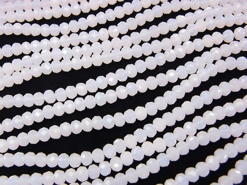 1strand $2.19! Glass Beads  Faceted Button Roundel 4 x 4 x 3 mm Baby Pink 1 strand beads (aprx.17 inch / 42 cm)