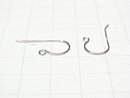 Silver925 Earwire 20x10mm No Coating 2 Pairs (4 Pieces)