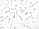 Silver925 Earwire 20x10mm No Coating 2 Pairs (4 Pieces)