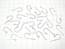 Silver925 Earwire 20x10mm No Coating 2 Pairs (4 Pieces)