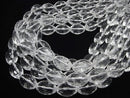 [Video] Crystal AAA Faceted Rice 18x13x13mm half or 1strand beads (aprx.14inch/34cm)