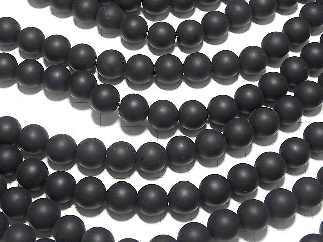1strand $7.79! Frost Onyx Round 10mm [2mm hole] 1strand beads (aprx.15inch / 36cm)