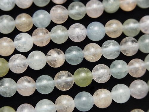 Mixed Stone, Round Gemstone Beads