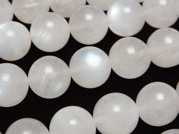 [Video] Royal Blue Moonstone AA++ Round 12mm half or 1strand beads (aprx.15inch/37cm)