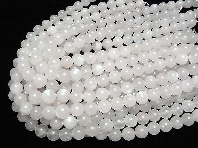 [Video] Royal Blue Moonstone AA++ Round 12mm half or 1strand beads (aprx.15inch/37cm)