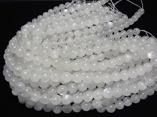皇家藍月光石 AA++ 圓珠 12mm 半串或一串珠（約 15 英吋/36 公分）