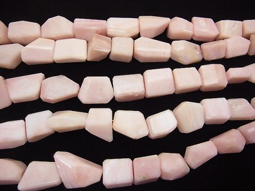 1strand $117.99! High Quality Pink Opal AAA- Faceted Nugget 1strand beads (aprx.15inch / 36cm)