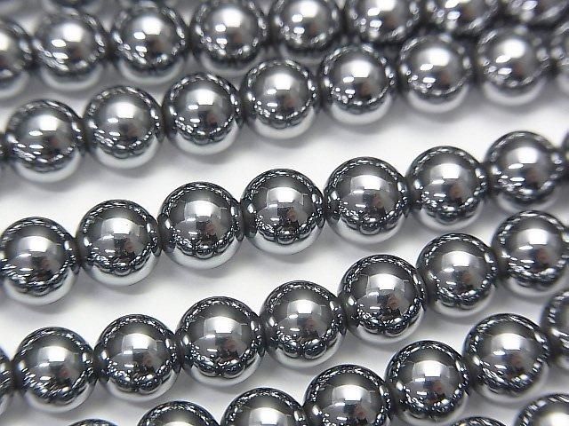 [Video] Terahertz Round 6mm 1-strand beads (approx. 15 inches/37 cm)