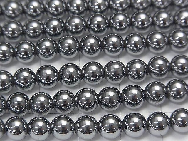 [Video] Terahertz Round 6mm 1-strand beads (approx. 15 inches/37 cm)