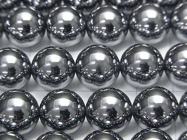Terahertz  Round 12mm half or 1strand beads (aprx.15inch/36cm)