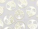 Metal parts Holy Charm [Tree of Life] 10mm Gold color 2pcs