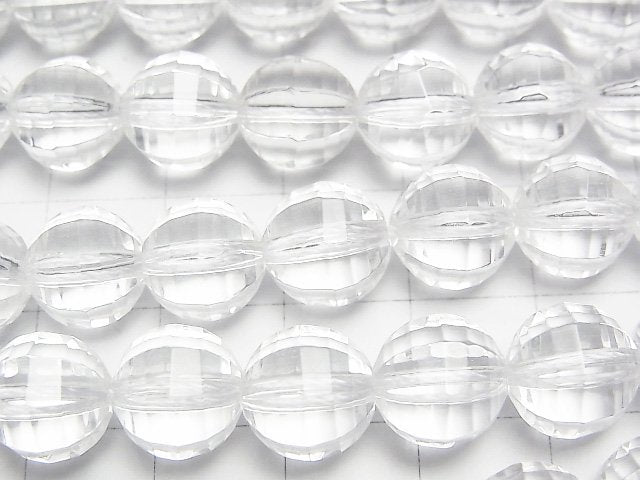 [Video] Crystal AAA Mirror Faceted Round 10 mm half or 1 strand beads (aprx.15 inch / 38 cm)