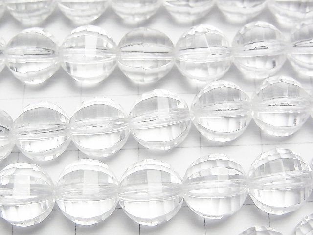 [Video] Crystal AAA Mirror Faceted Round 10 mm half or 1 strand beads (aprx.15 inch / 38 cm)