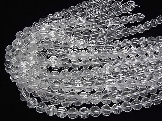 [Video] Crystal AAA Mirror Faceted Round 12 mm half or 1 strand beads (aprx.15 inch / 36 cm)