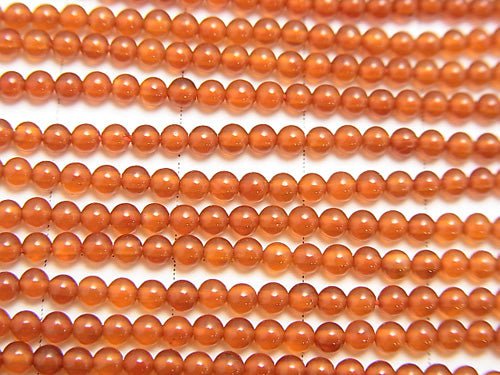 1strand $3.79! Carnelian AAA Round 2mm 1strand beads (aprx.15inch/37cm)