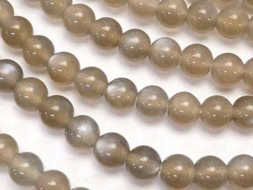 Moonstone, Round Gemstone Beads